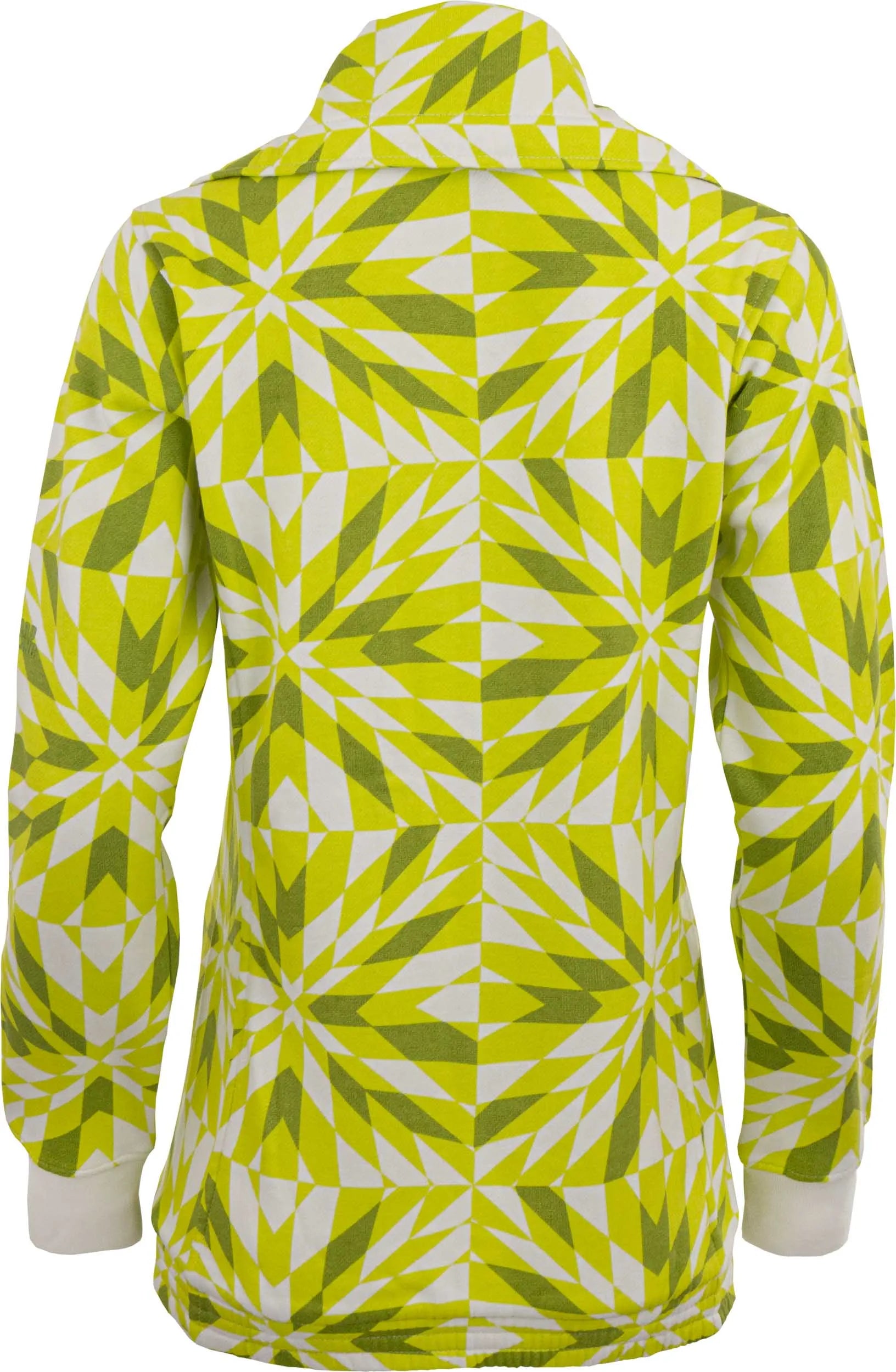 Nordblanc Dames Zip Up Hoodie Geel 46