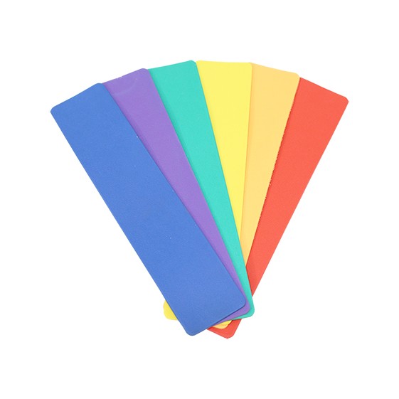 Set 6 enheter avgränsad linje polivinyl