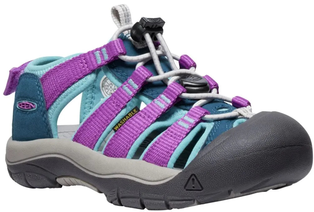 Keen jr newport boundless legion blue/willowherb purple 24