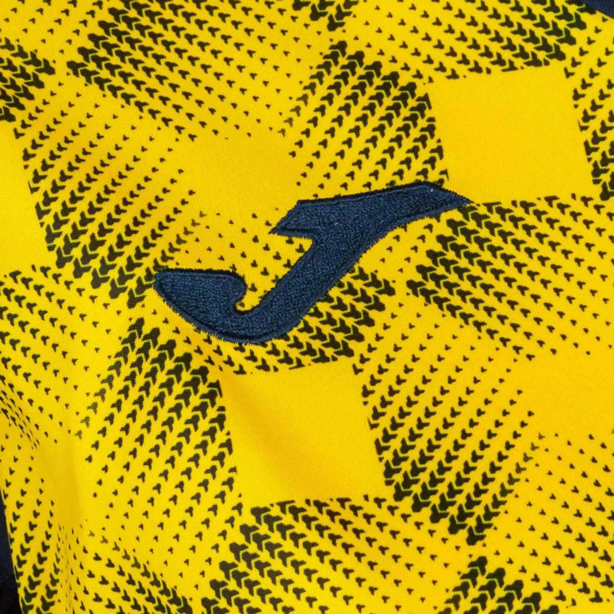 Dámske tričko Joma Supernova III NAVY ŽLELNE ŽLELNÉ ZLATIE XL