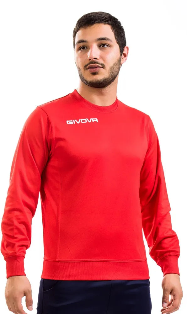 Sportsweatshirt givova Polarfleece One Red L