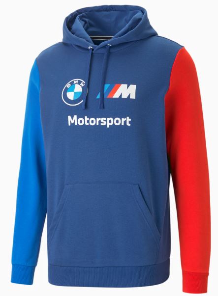 BMW MMS ESS FT Hoodie - Blauwe Sportieve Herentrui