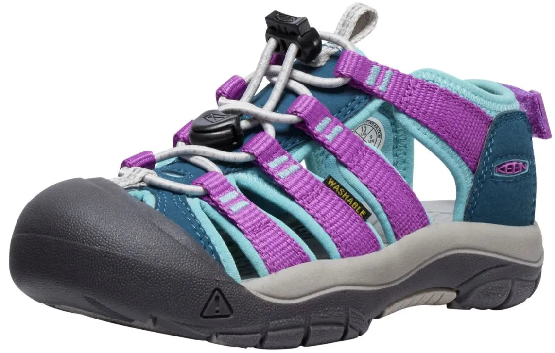 Keen jr newport boundless legion blue/willowherb purple 30