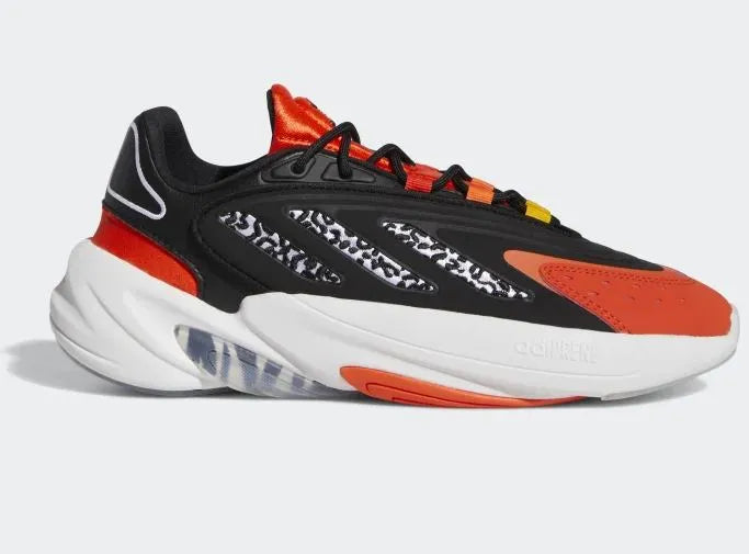 ADIDAS OZELLIA Damas de damas Naranja en blanco y negro 38 2/3