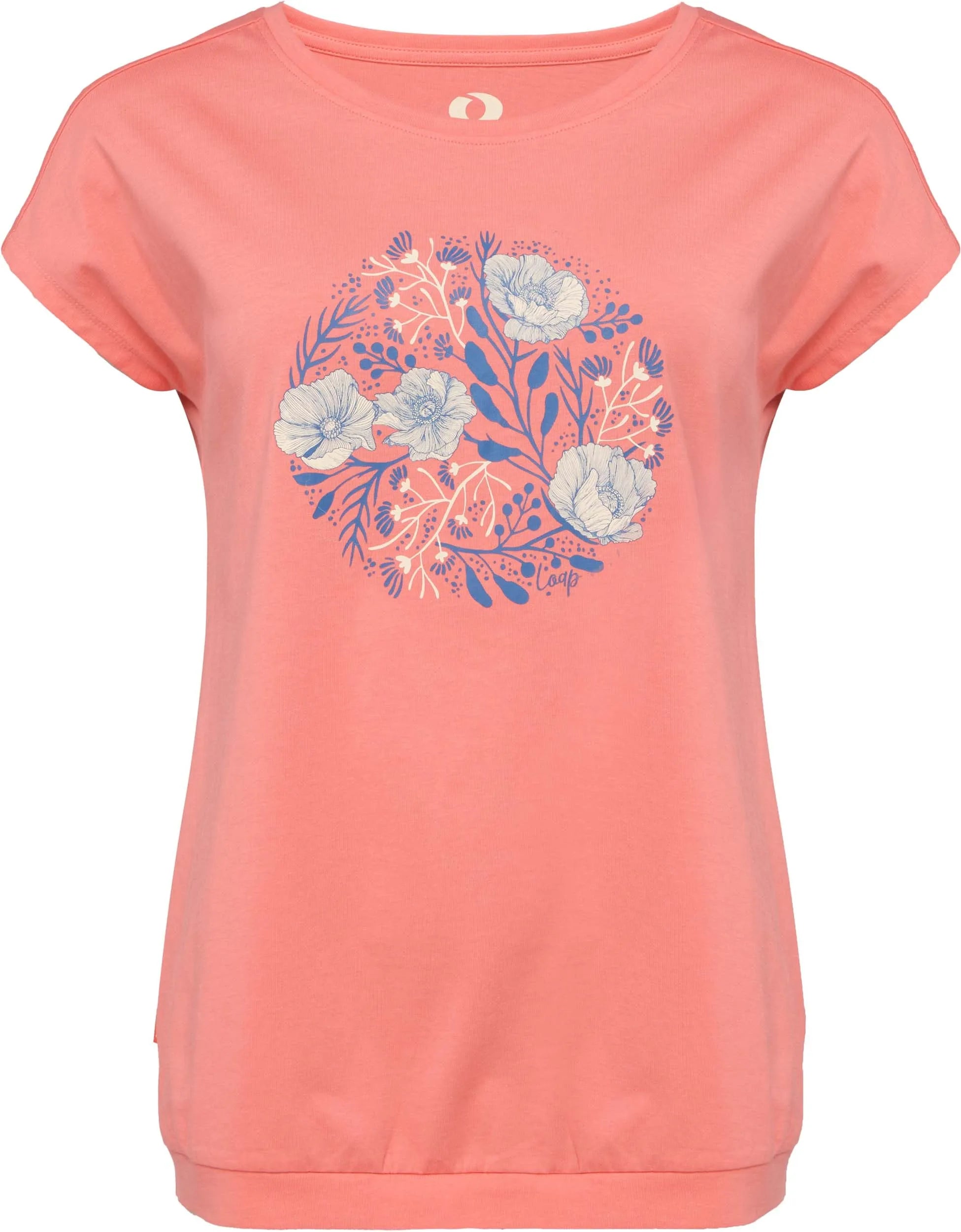 Dames t-shirt loap barga roze roze xs