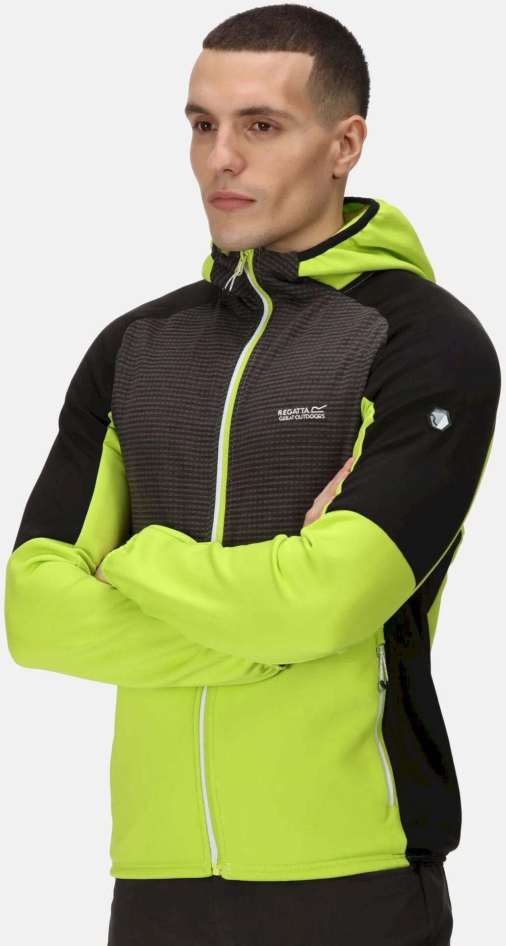 Men's sweatshirt regatta men attare softshell jacket green l