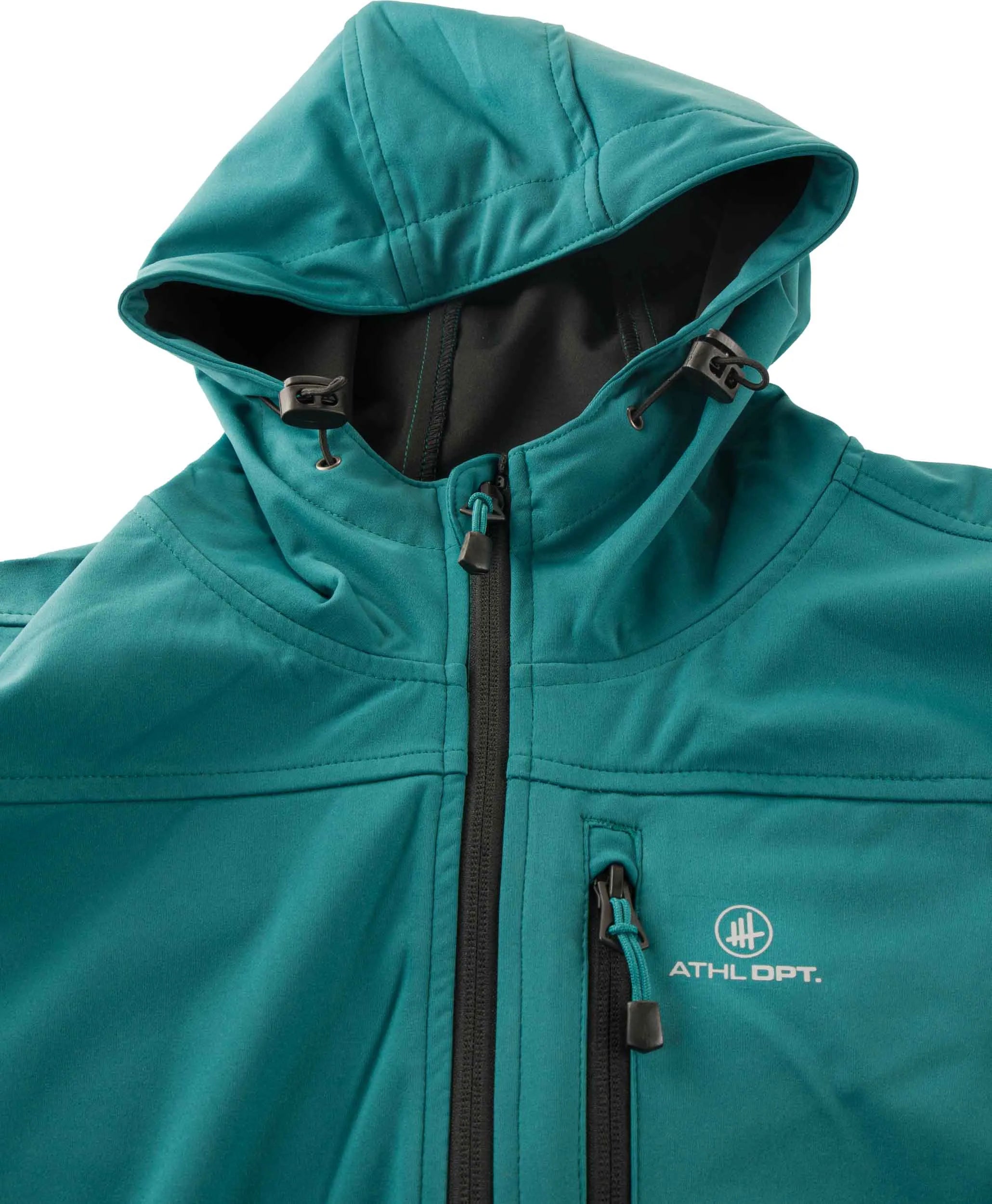 Giacca da uomo softshell atl. DPT Agar Green - Portiera e traspirante