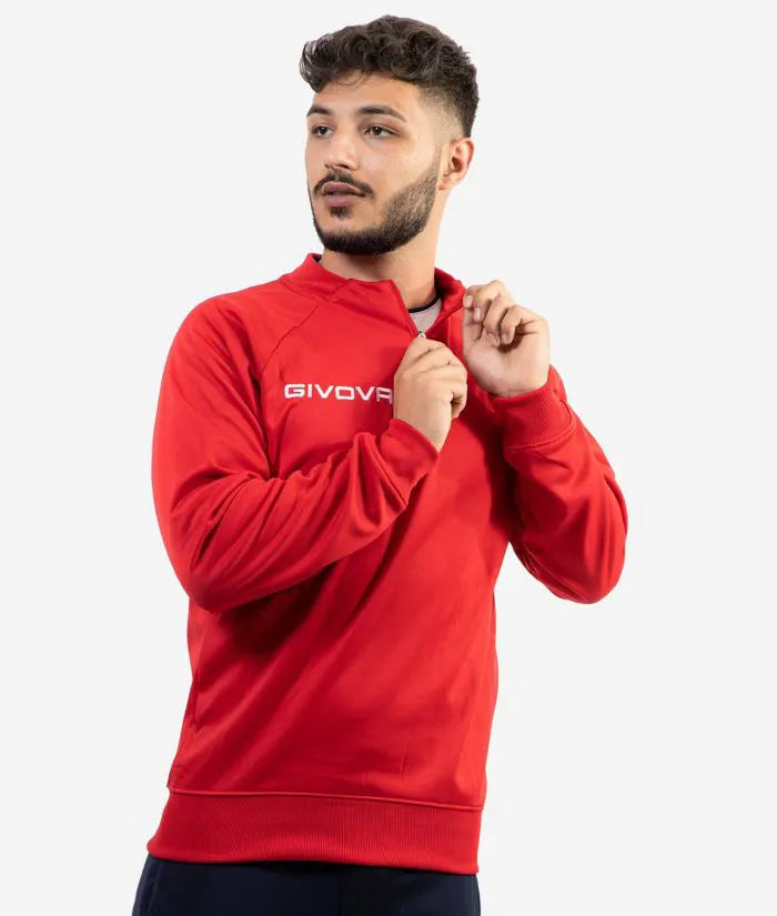 Sweatshirt Spóirt Givova Maglia Tecnica Red l