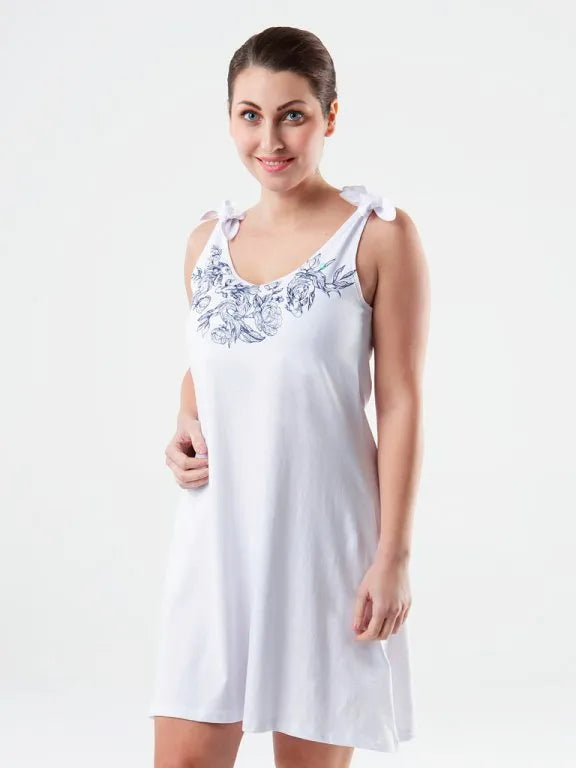 Women's sports dress loap berunka white l