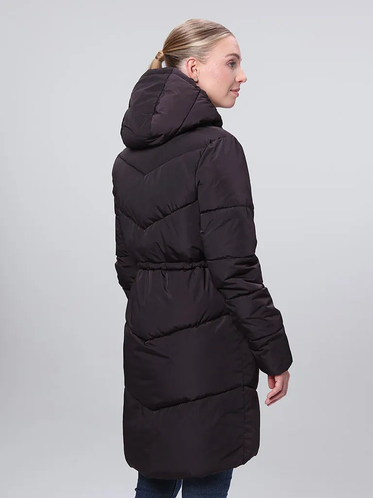 Pagnotta da donna taaf tara marrone xl - giacca invernale calda in lana