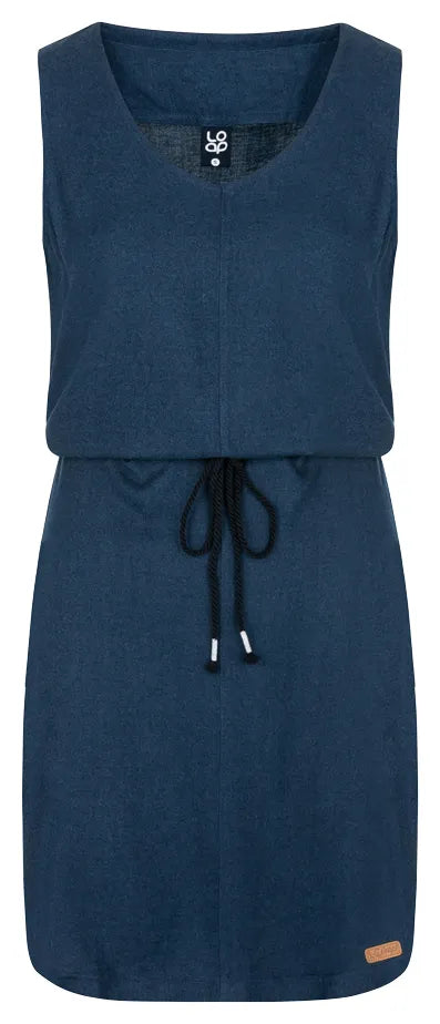 Dámske šaty loap necla modrá xl