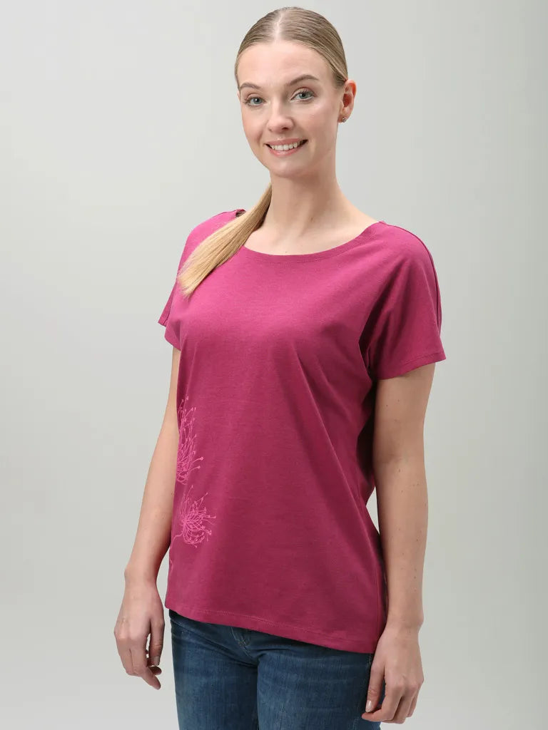 Dámské tričko Loap Aumara Pink L
