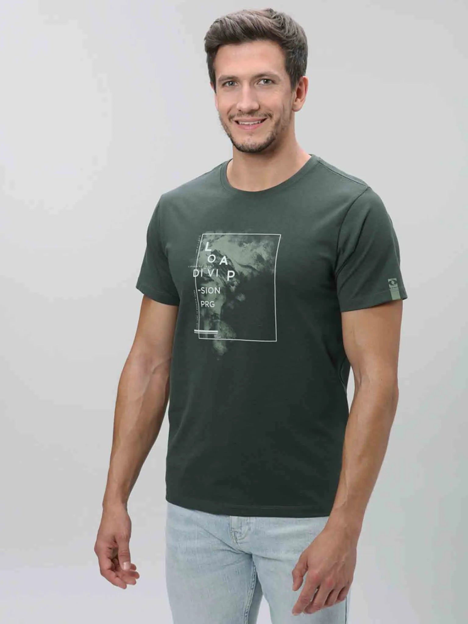 Men's t-shirt loap bohor green 2xl