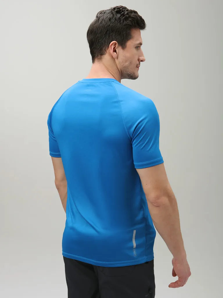 Heren Functioneel T-shirt loap myvac blauw blauw 2xl