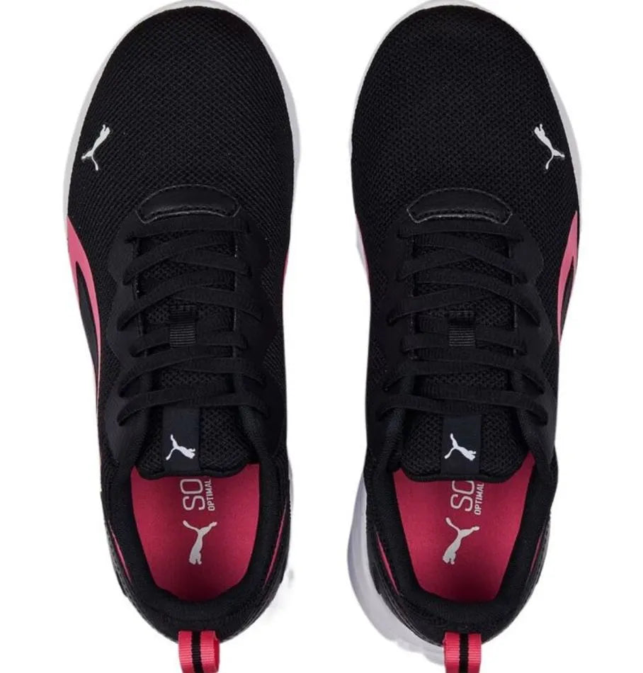 PUMA UNISEX SNIEKERS BLACK -PINK 37 - Aktivní pohodlí