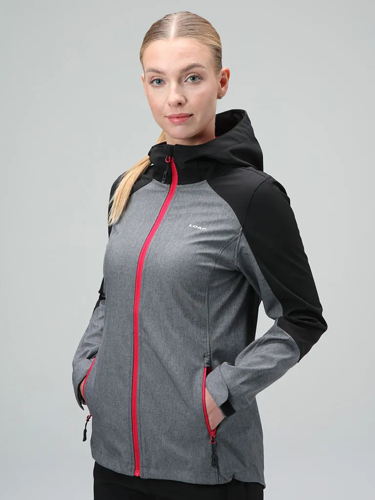 Dámská softshell bunda bochník Ladana - větrné a prodyšné