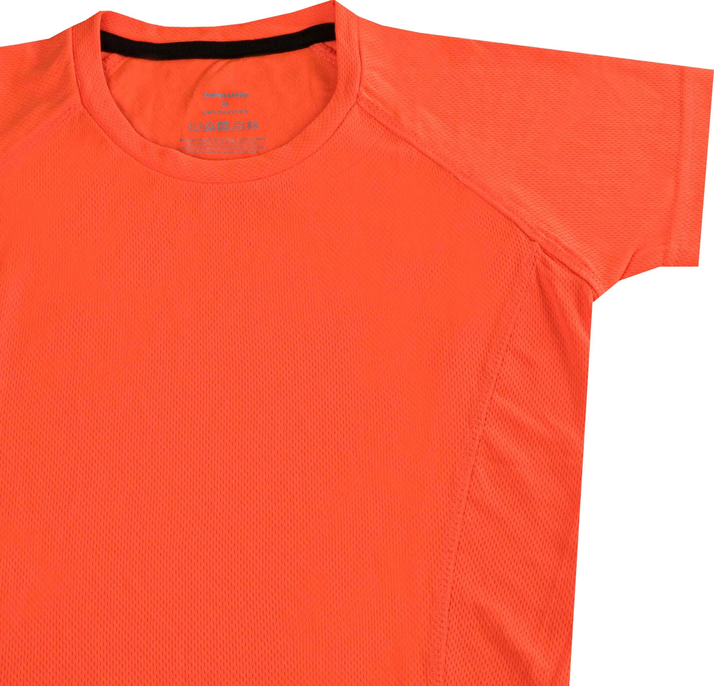 Ladies Sport T -shirt Jumper Oranje L - prodyšný a flexibilní