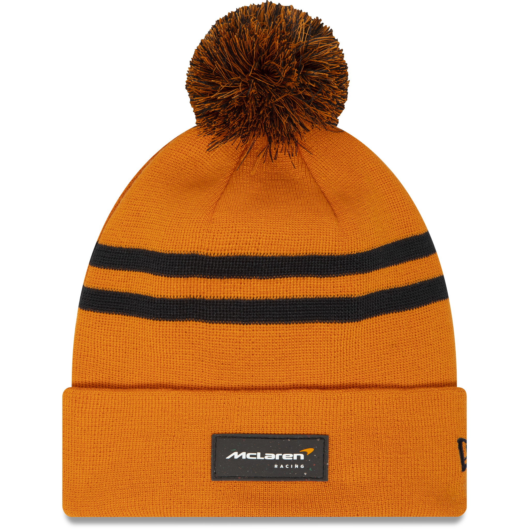 McLaren 2023 Oranje Bobble Beanie - Warm & Trendy Accessoire