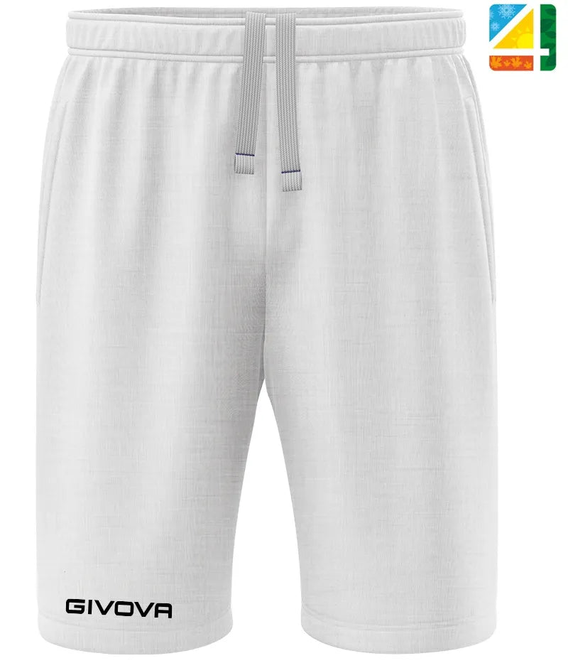Sports bermuda givova friend white xl