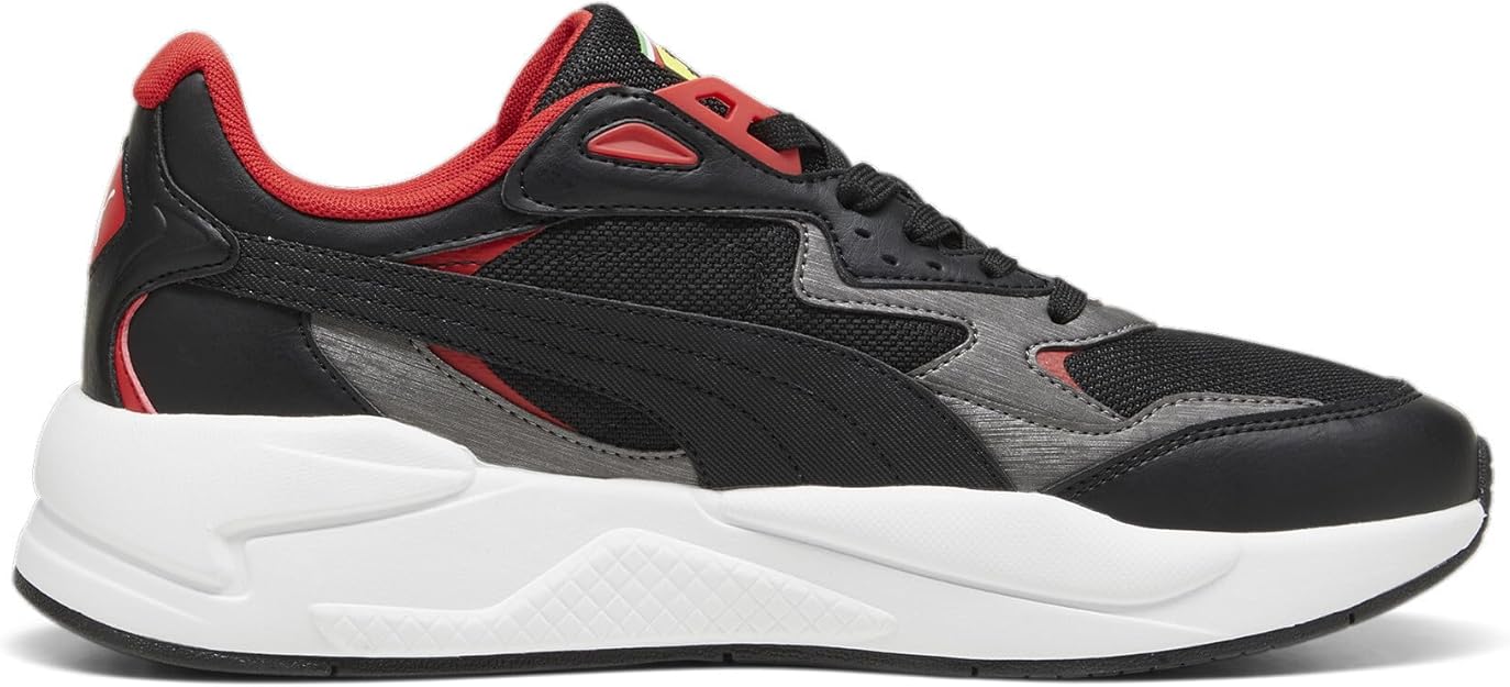 PUMA Scuderia Ferrari Motorsport Schoenen Zwart Leer