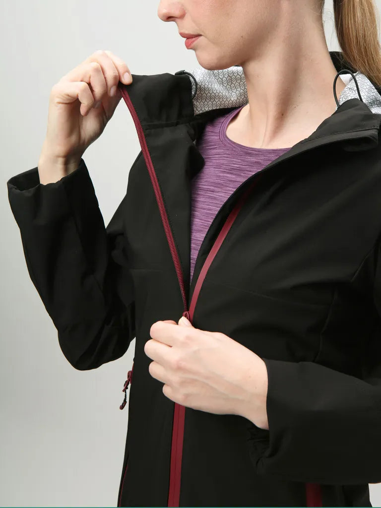 Damenleuchte Ulvana Jacke schwarz L.