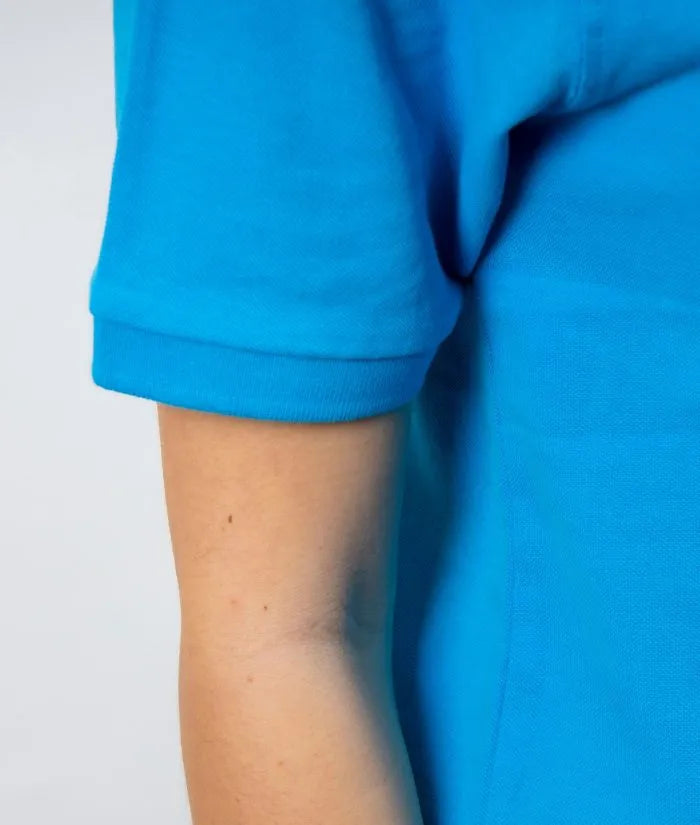 Polo shirt givova polo cotone piquet summer blue m