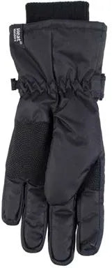 Guanti da sci nero signore m -l - caldo e morbido