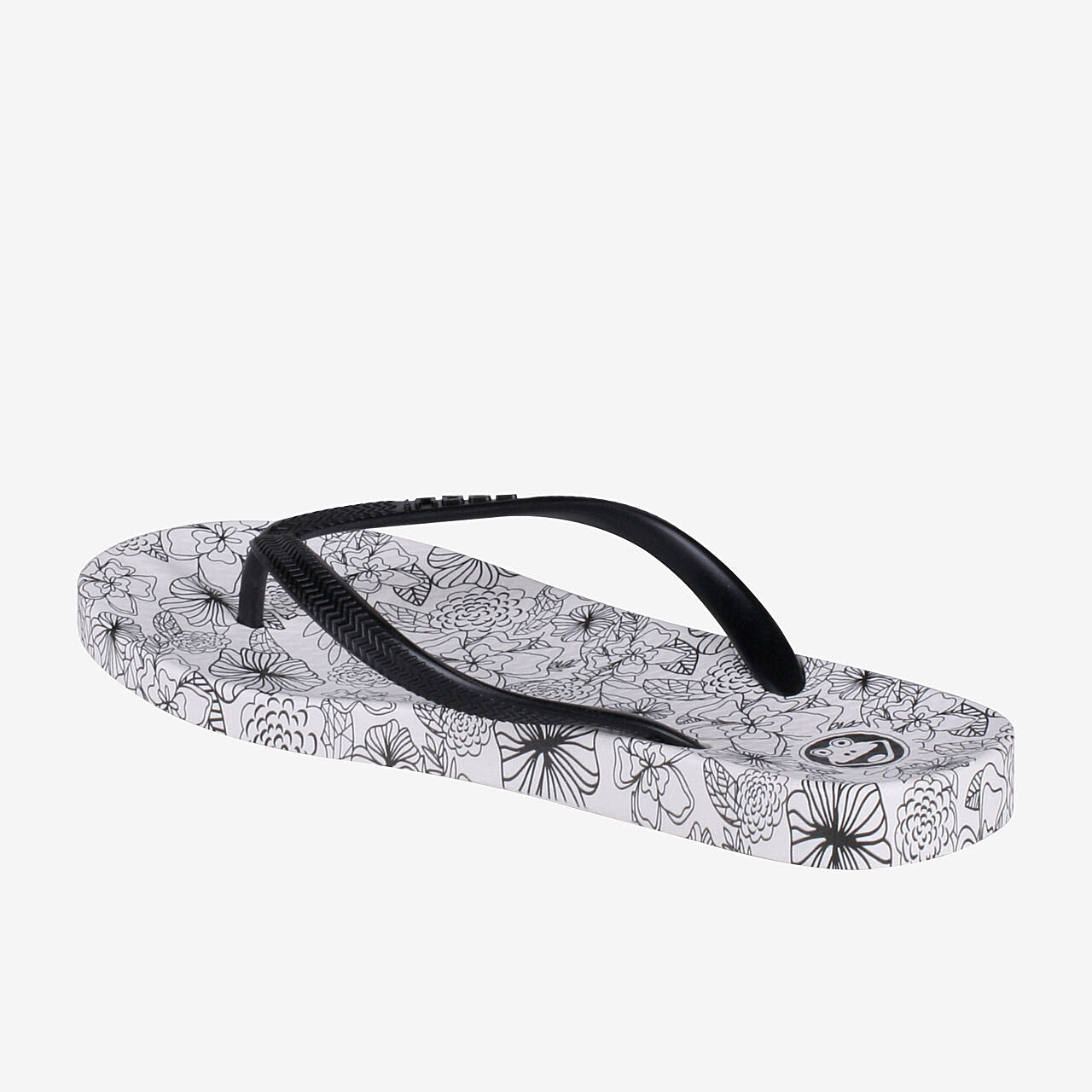 Infradito da Donna COQUI KAJA PRINTED Bianco/Nero 36