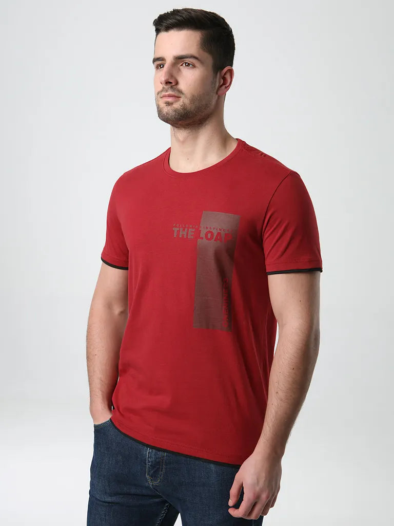 Maschile t -chirt loap borneo m - cotone traspirante per all'aperto