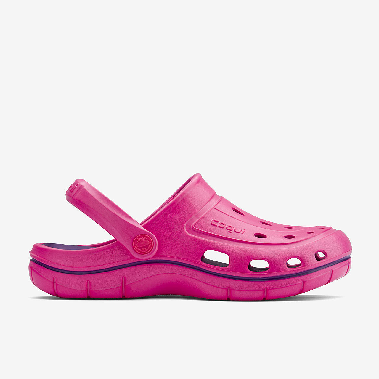 Saboți de damă COQUI JUMPER Lt. fucsia/Dk. lila 36