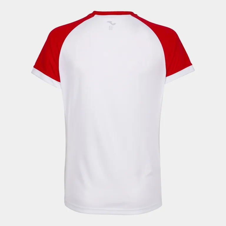 T-shirt femminile Joma Supernova II White-Red Red 2xs