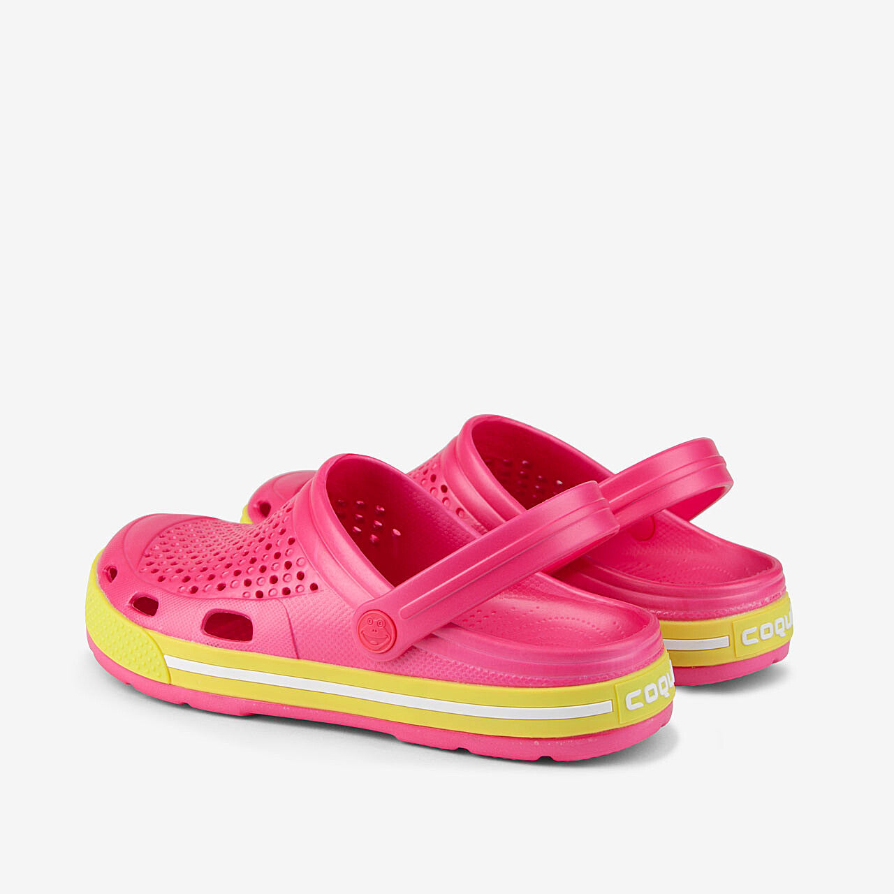 Coqui Lindo Slippers Slippers Fuchsia Citrus Méid 36
