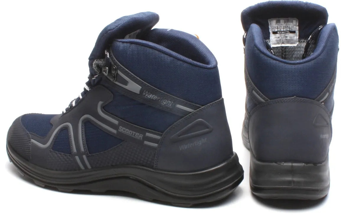 Pantofi de mers pentru bărbați scuter de ras Blue Size 43