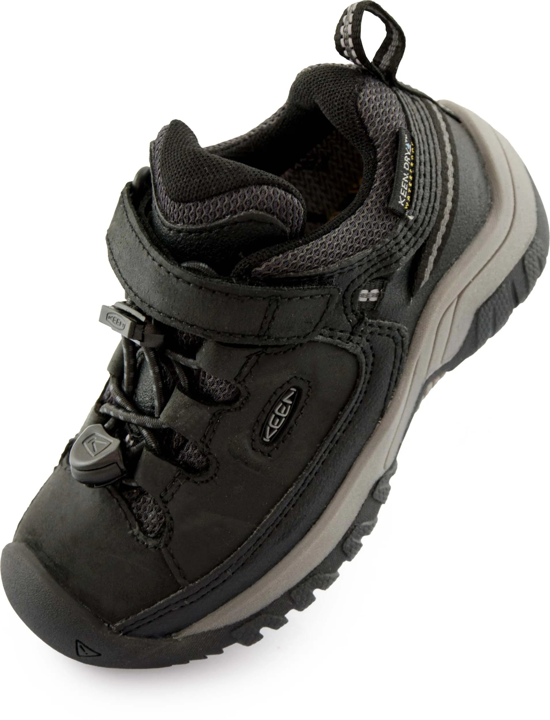 Keen jr targhee low wp zwart / staalgrijs zwart 24
