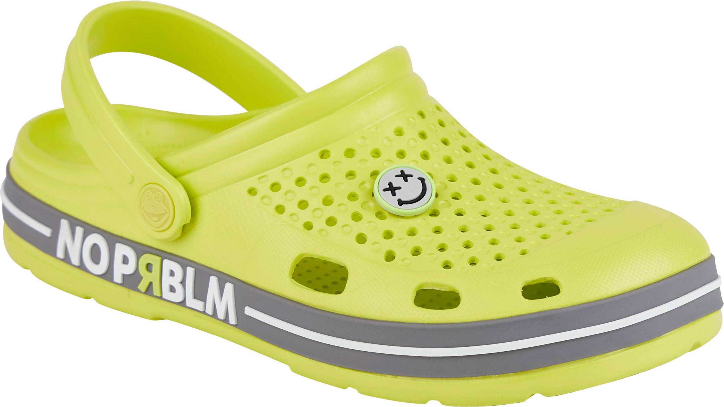 Coqui Lindo Dames Slippers Citrus & Grijs Maat 41