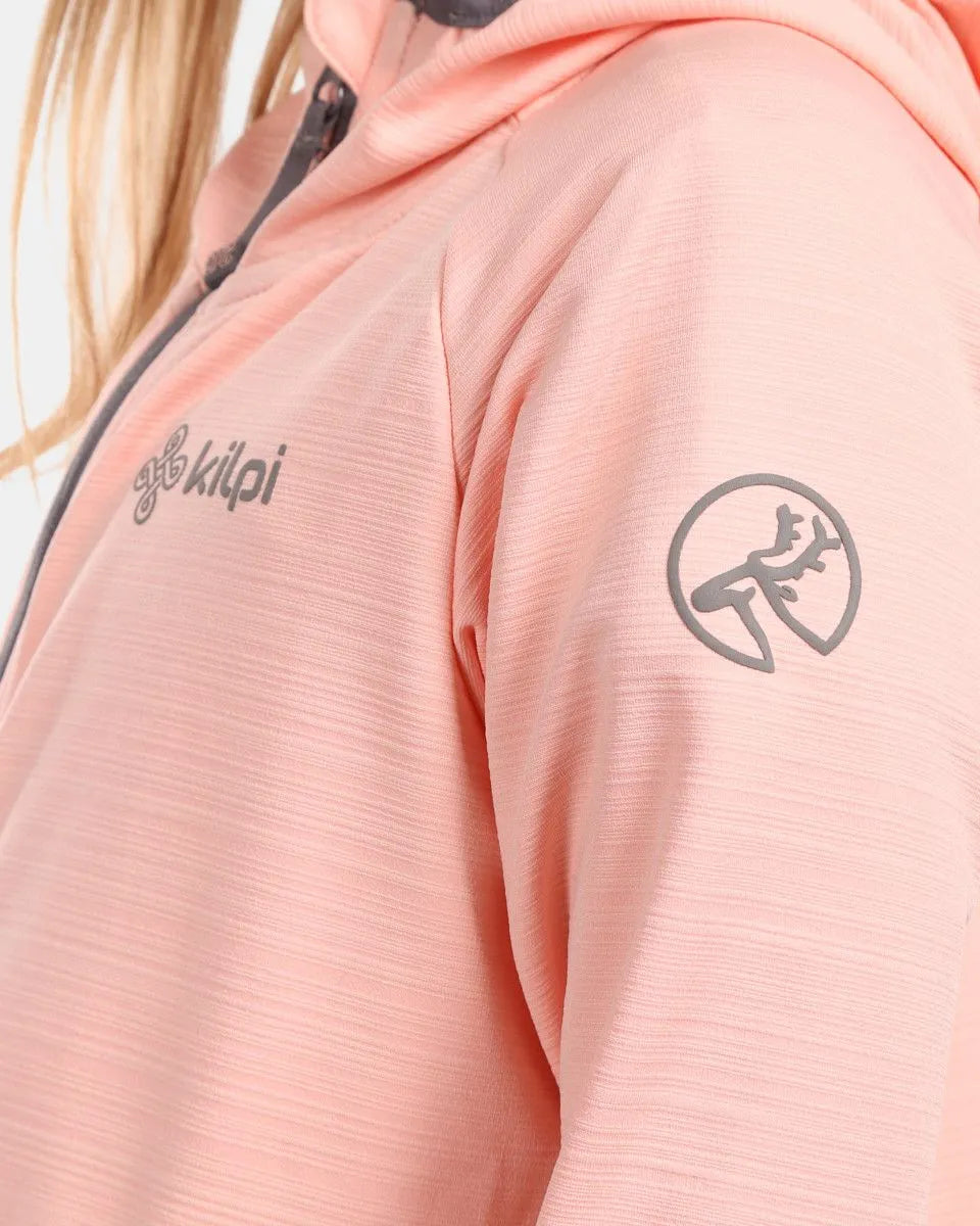 Dívky Kilpi Memphis-JG Light Hoodie Pink 134