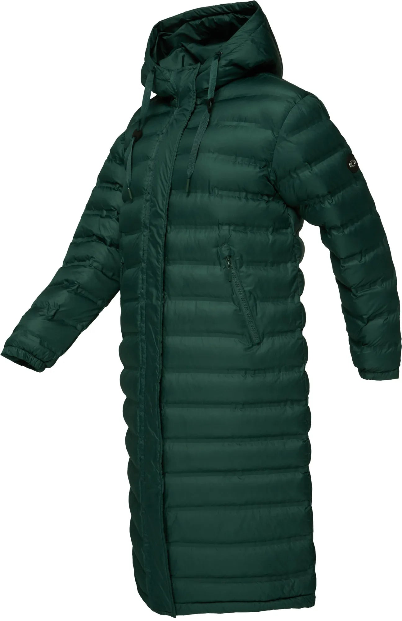 Jacheta pentru doamne de culoare verde închis itmara - elegantă și caldă