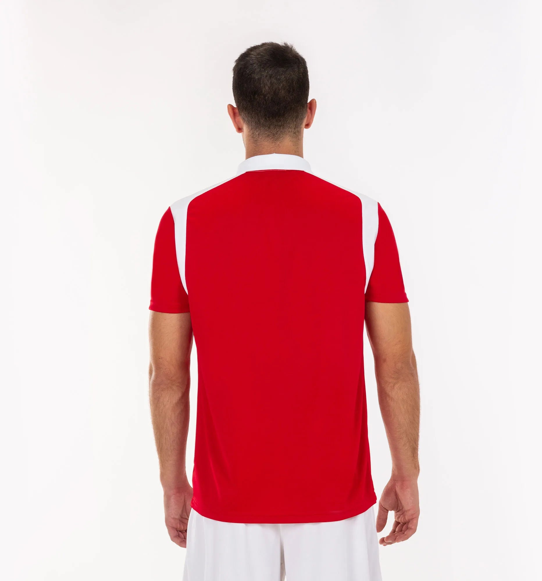 Sportovní tričko Joma Polo Championship Red-Wit 4xs Unisex