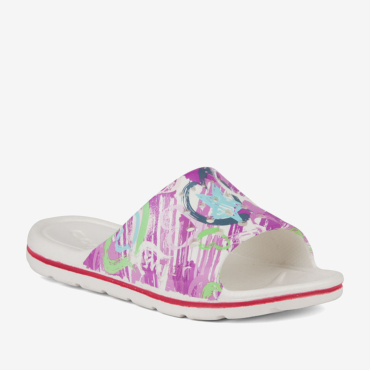 Dětské pantofle Coqui Long 6375 Pearl Hearts 28-29