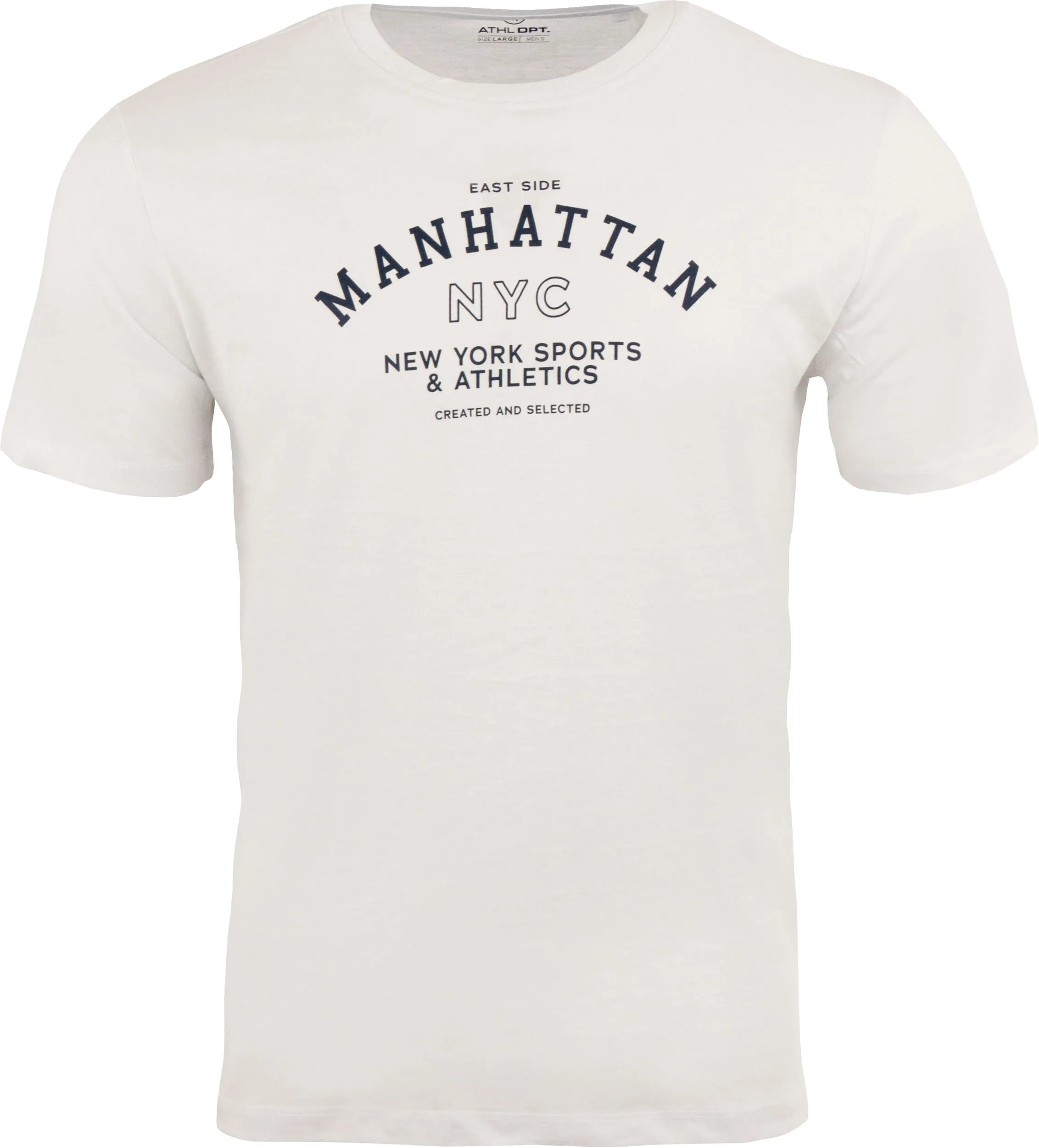 Men's t-shirt athl. dpt aster a0950 white l