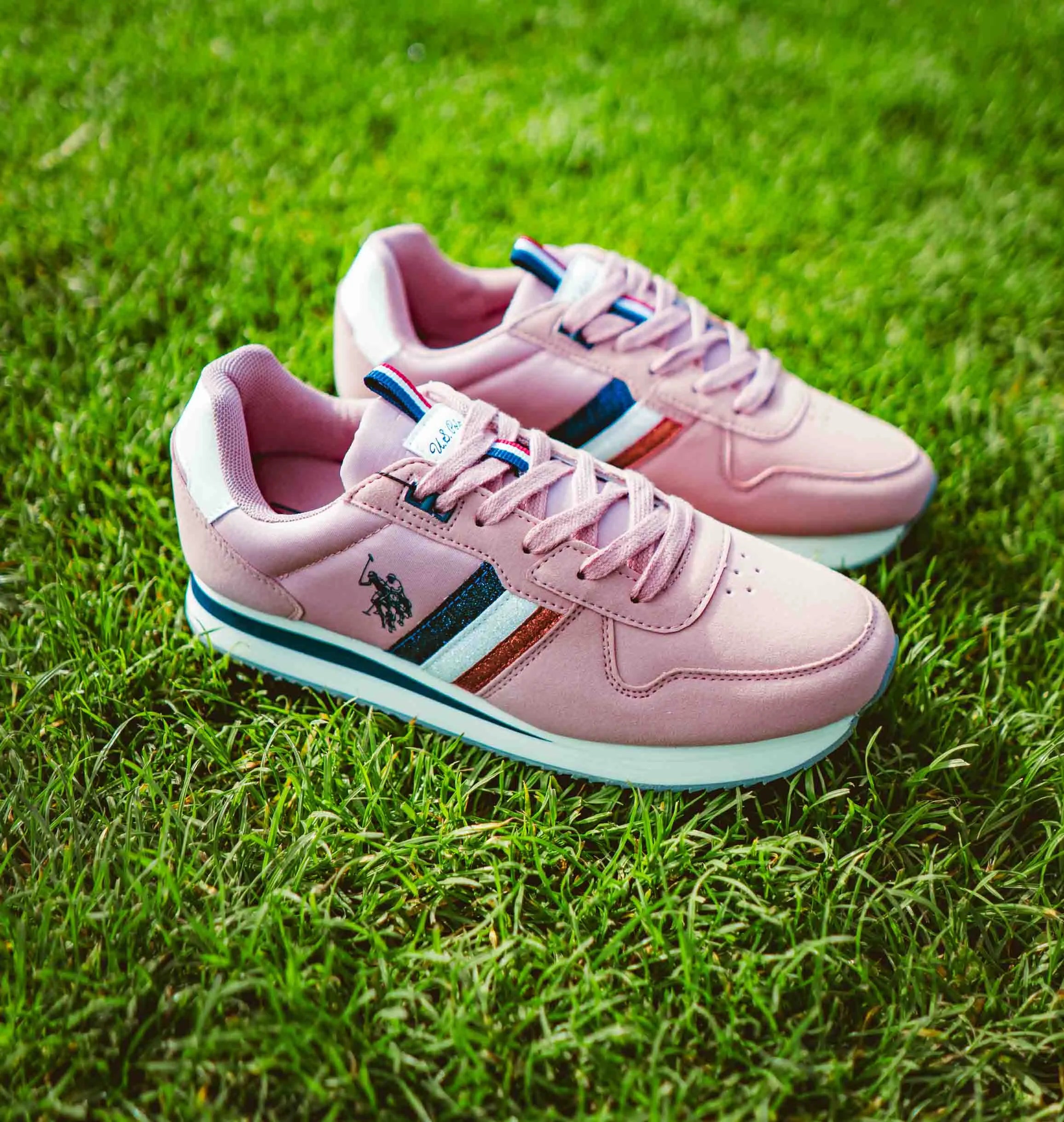 U.S. Polo Assn. Damer sneakers steg størrelse 40 - trendy & behagelig