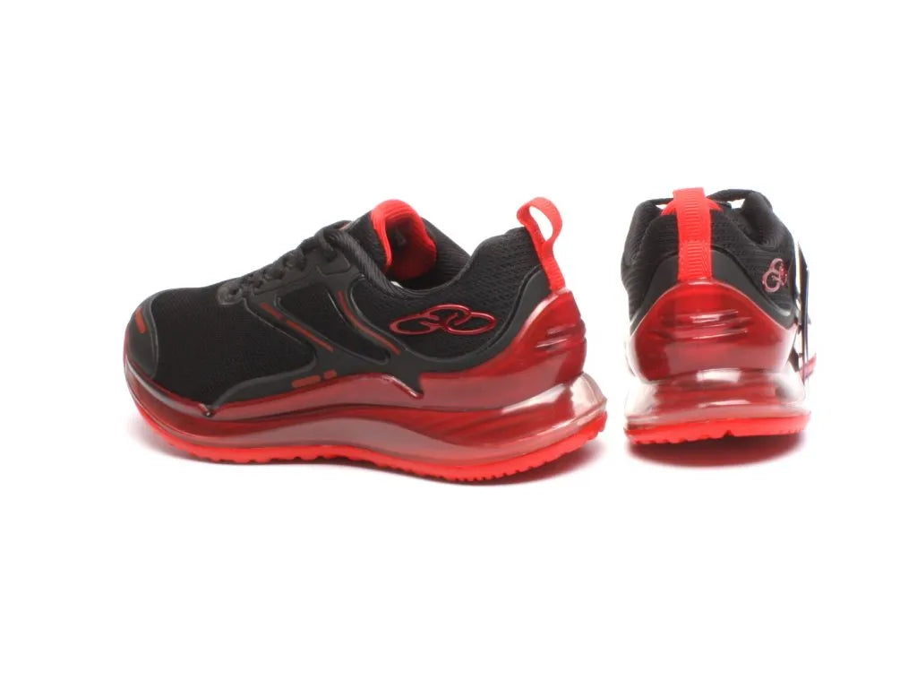 Sneakers dla dzieci Olympikus Gra na czarno-czerwony rozmiar 32