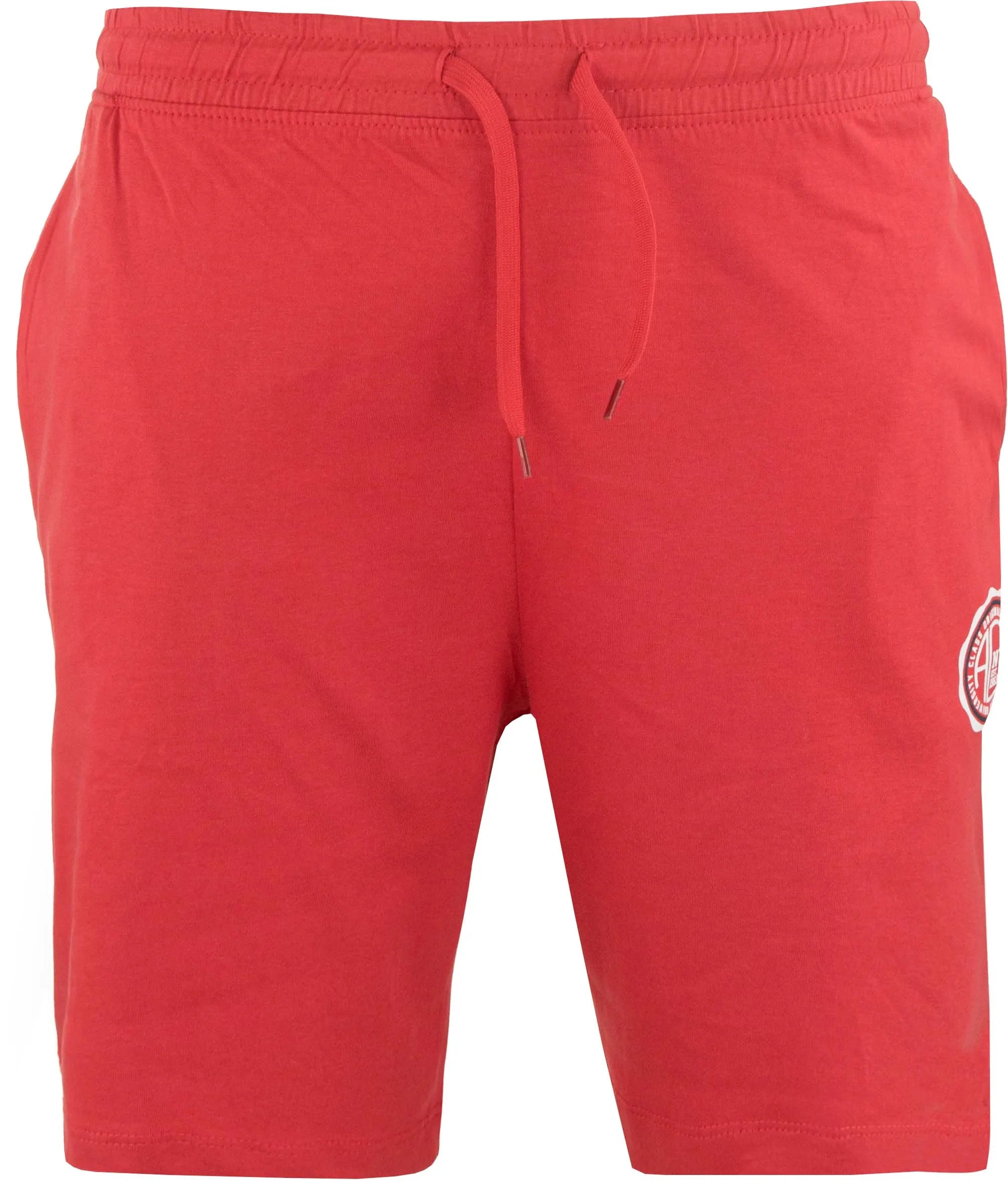 Shorts sportivi maschili Nostrano Red 2xl - traspirante e flessibile