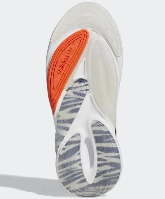ADIDAS OZELLIA Damas de damas Naranja en blanco y negro 38 2/3