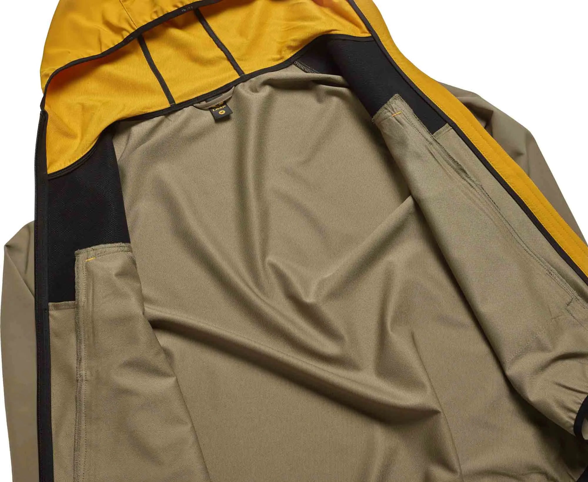 Mænds softshell jakke loap urland beige l