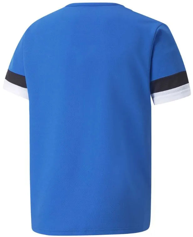 Kindersport T -Shirt Puma Teamrise Blue 128 - atmungsaktiv und nachhaltig