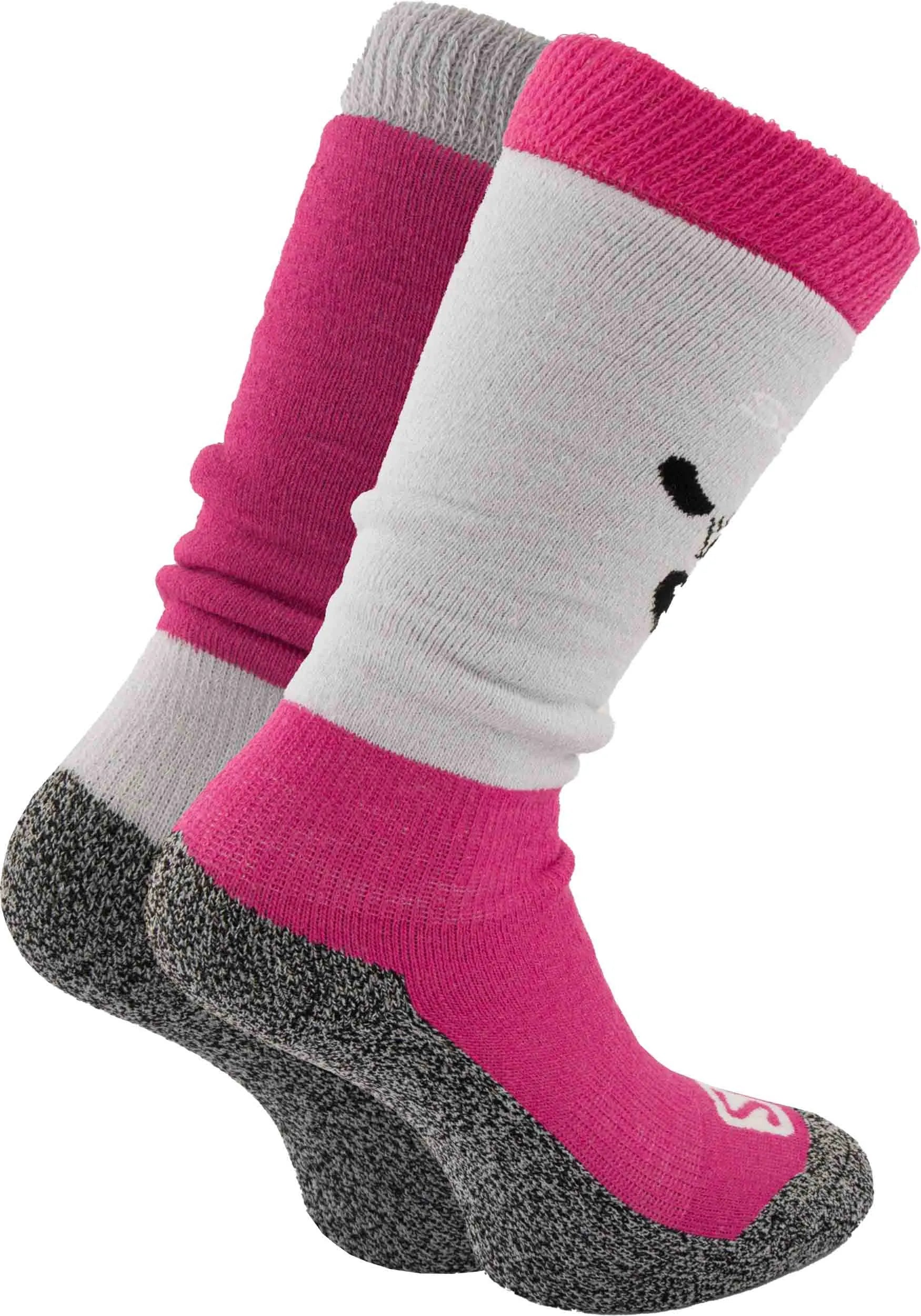 Salomon jr diablo m 2-pack grey/rose pink 27-30