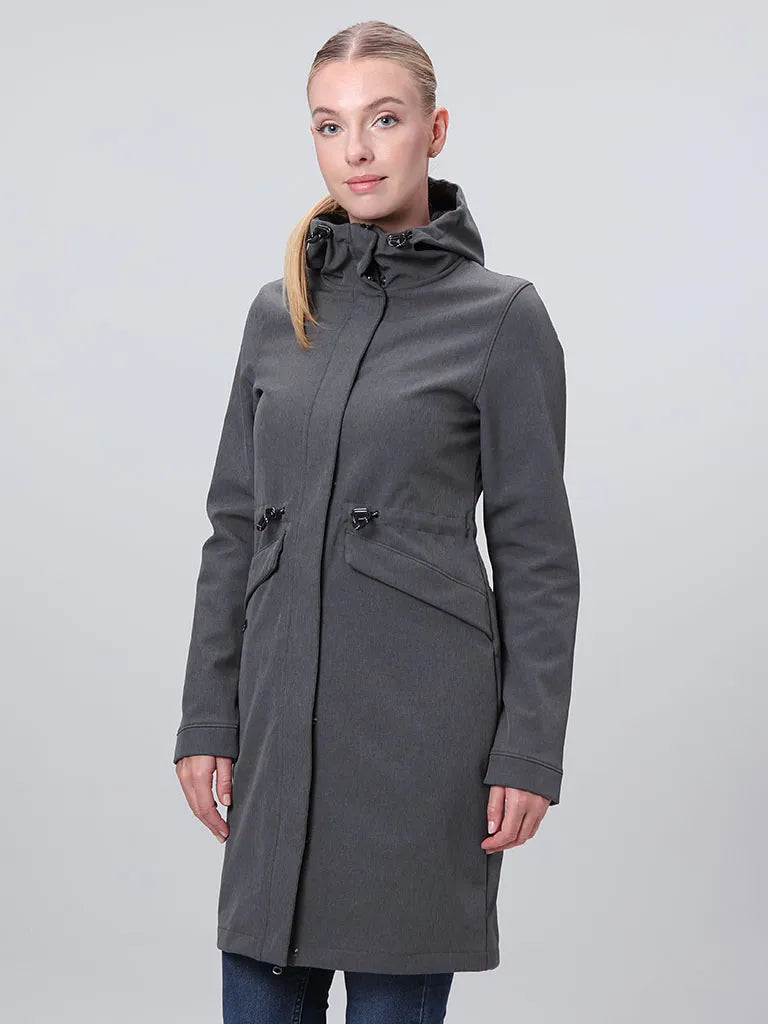 Giacca da donna softshell Lunara - Repellente per l'acqua e traspirante