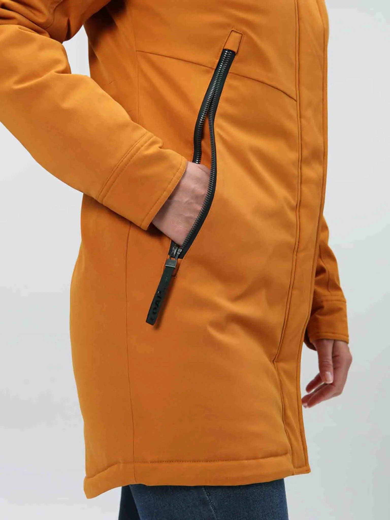 Women's coat loap nabra yellow m