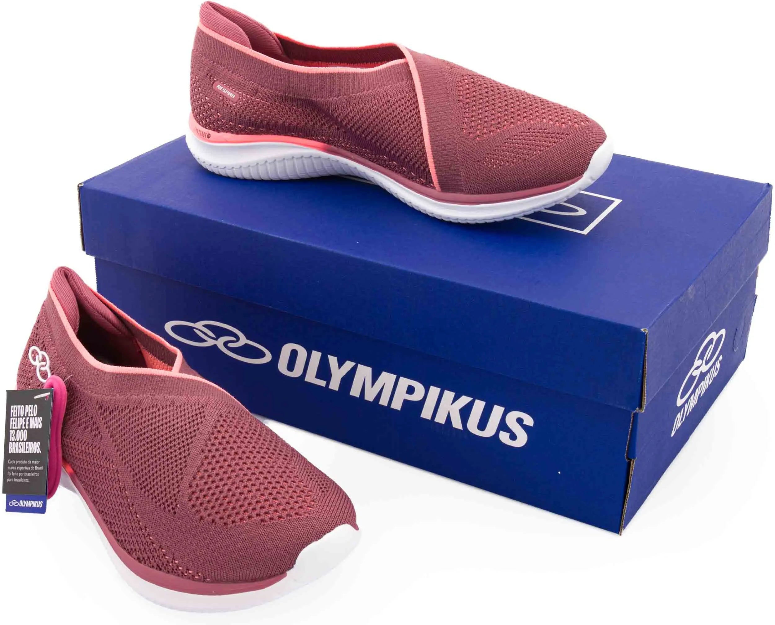 Damas de las zapatillas Olympikus Respira 38 - transpirable y cómodo